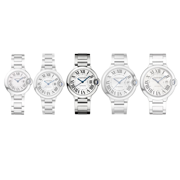 Cartier Ballon Bleu De Cartier Zegarek 36mm automatyczny mechanizm stalowy WSBB0048 - obrazek 4