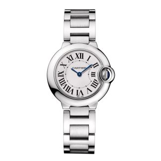 Cartier Ballon Bleu de Cartier Zegarek 28mm koperta stalowa z mechanizmem kwarcowym WSBB0067