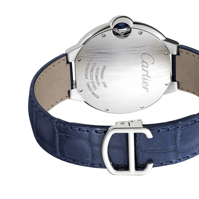 Cartier Ballon Bleu de Cartier zegarek 42 mm Mechaniczny mechanizm z automatycznym nakręcaniem kaliber 1847 MC WSBB0027 - obrazek 3