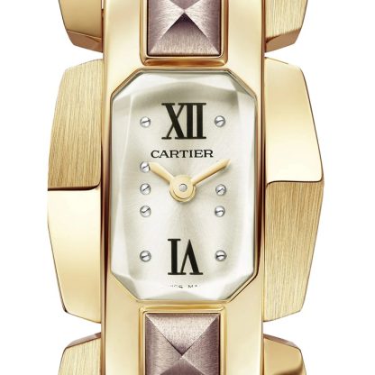 Cartier Clash [Un]limited zegarek mały model mechanizm kwarcowy WGMB0002 - obrazek 3