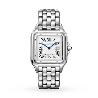 Cartier Panthère De Cartier Zegarek Duży Model Kwarcowy Mechanizm Stal WSPN0011