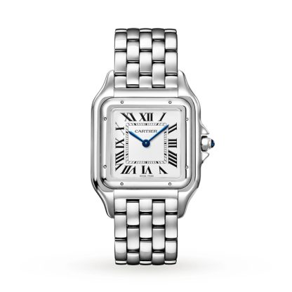 Cartier Panthère De Cartier Zegarek Duży Model Kwarcowy Mechanizm Stal WSPN0011