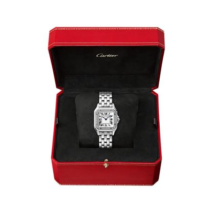Cartier Panthère De Cartier Zegarek Średni Model Mechanizm kwarcowy Stal Diamenty W4PN0008 - obrazek 2