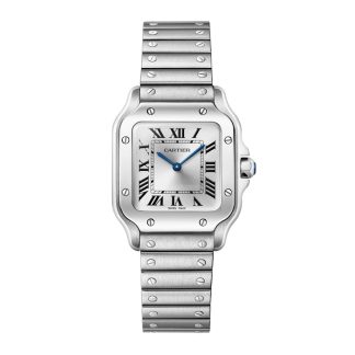 Cartier Santos De Cartier mały model kwarcowy stal WSSA0082