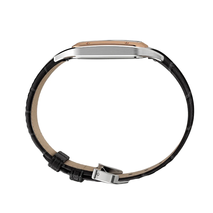 Cartier Santos-Dumont Zegarek Duży Model Kwarcowy Mechanizm Stalowa Koperta W2SA0037 - obrazek 4
