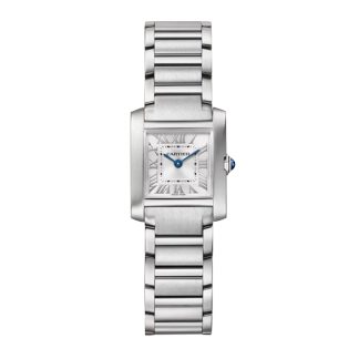 Cartier Tank Française Zegarek Mały Model Kwarcowy Mechanizm Stalowy WSTA0129