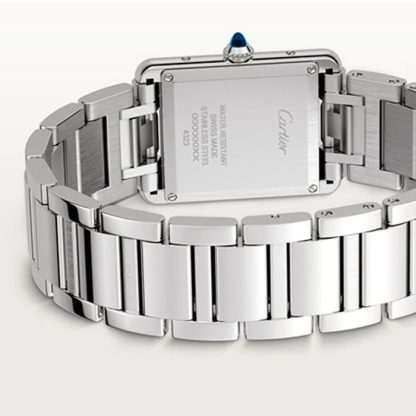 Cartier Tank Must Duży Model Kwarcowy Mechanizm Stal 33.7mm X 25.5mm WSTA0052 - obrazek 4