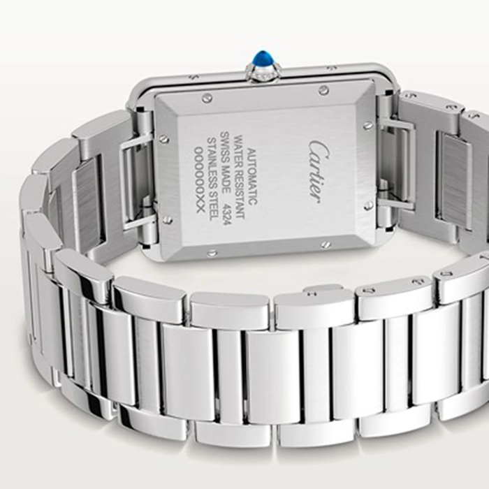 Cartier Tank Must Extra-Large Model Automatyczny Mechanizm Stal 41mm X 31mm WSTA0053 - obrazek 2