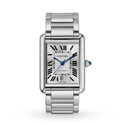 Cartier Tank Must Extra-Large Model Automatyczny Mechanizm Stal 41mm X 31mm WSTA0053