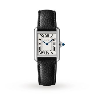 Cartier Tank Must Small Model Mechanizm kwarcowy Stal Skóra WSTA0110