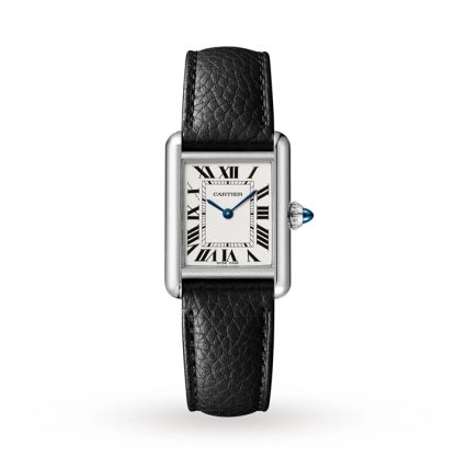 Cartier Tank Must Small Model Mechanizm kwarcowy Stal Skóra WSTA0110