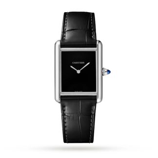 Cartier Tank Must Watch Duży Model Kwarcowy Mechanizm Stalowy WSTA0072
