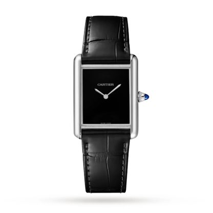 Cartier Tank Must Watch Duży Model Kwarcowy Mechanizm Stalowy WSTA0108