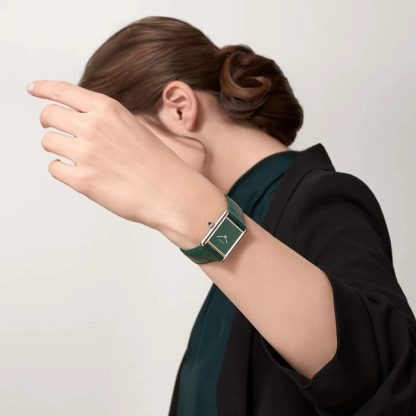 Cartier Tank Must Watch Duży model Mechanizm kwarcowy Stalowa koperta WSTA0115 - obrazek 2