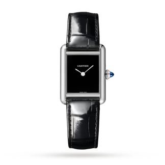Cartier Tank Must Watch Mały model Mechanizm kwarcowy Stalowa koperta WSTA0071
