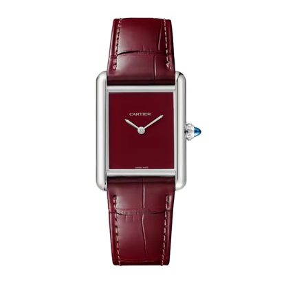 Cartier Tank Must Watch duży model Wysoki autonomiczny mechanizm kwarcowy Stalowa koperta WSTA0113