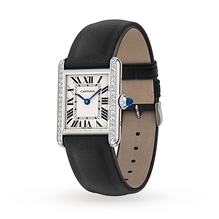 Cartier Tank Must Zegarek Mały model Mechanizm kwarcowy Stal W4TA0016 - obrazek 2