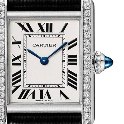 Cartier Tank Must Zegarek Mały model Mechanizm kwarcowy Stal W4TA0016 - obrazek 5
