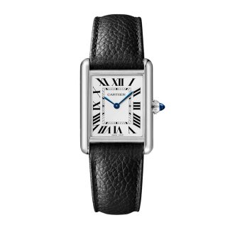 Cartier Tank Must zegarek duży model SolarBeat mechanizm fotowoltaiczny koperta stalowa WSTA0138
