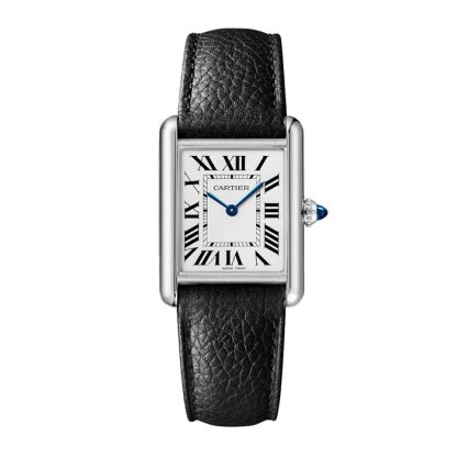 Cartier Tank Must zegarek duży model SolarBeat mechanizm fotowoltaiczny koperta stalowa WSTA0138