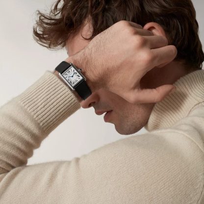 Cartier Tank Must zegarek duży model Wysoki autonomiczny mechanizm kwarcowy Stalowa koperta WSTA0136 - obrazek 4