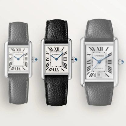 Cartier Tank Must zegarek duży model Wysoki autonomiczny mechanizm kwarcowy Stalowa koperta WSTA0136 - obrazek 5