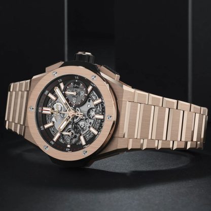 Hublot Big Bang Integrated King Gold Chronograph 42mm 451.OX.1180.OX - obrazek 2