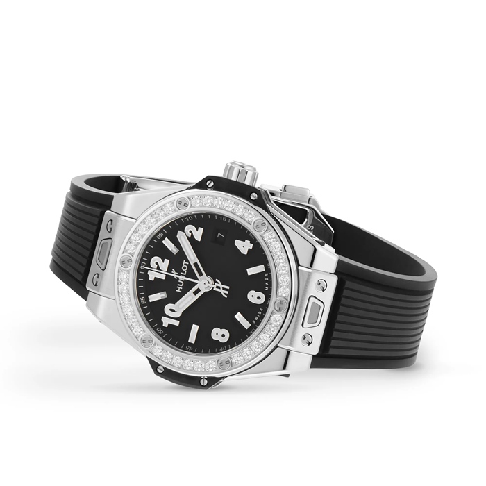 Hublot Big Bang One Click Steel Diamonds 33mm Zegarek 485.SX.1170.RX.1204 - obrazek 5