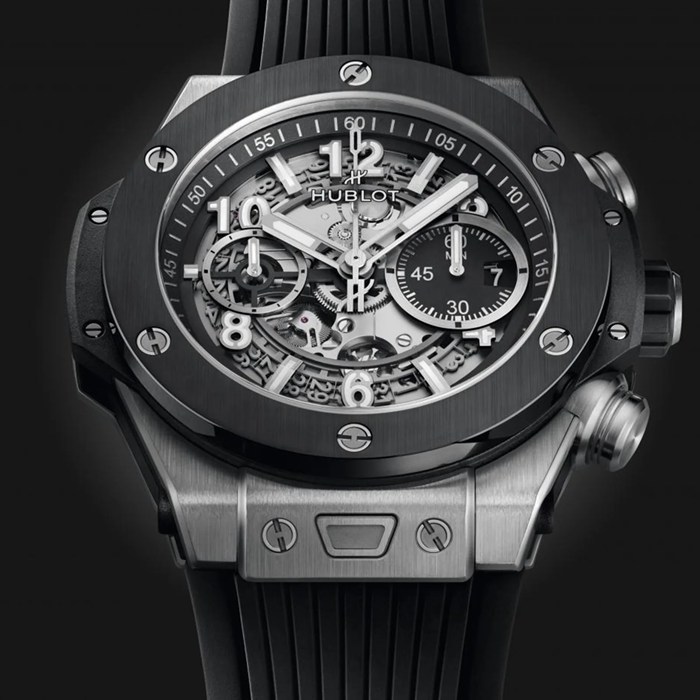 Hublot Big Bang Unico Titanium 44mm Zegarek męski 421.NM.1170.RX - obrazek 2