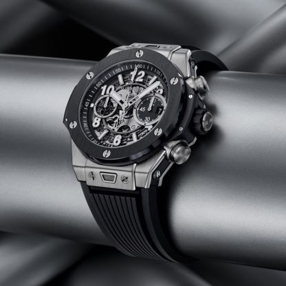 Hublot Big Bang Unico Titanium 44mm Zegarek męski 421.NM.1170.RX - obrazek 3