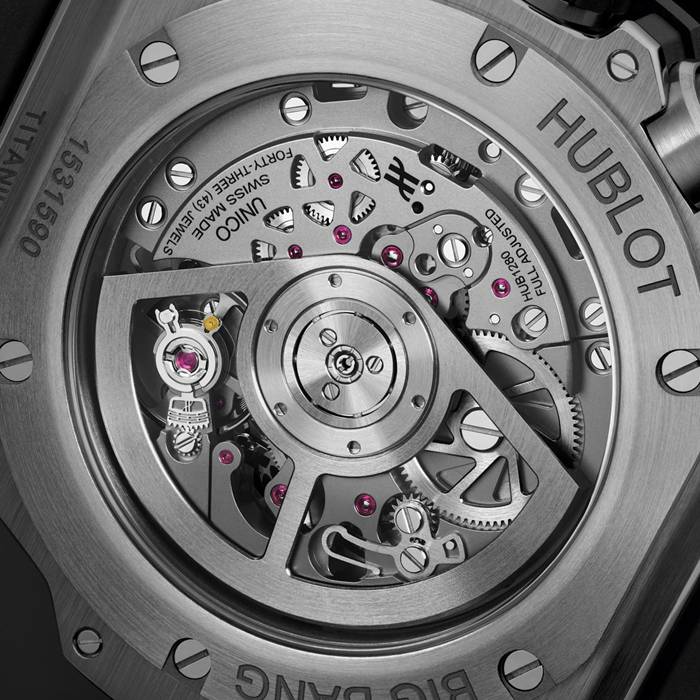 Hublot Big Bang Unico Titanium 44mm Zegarek męski 421.NM.1170.RX - obrazek 4