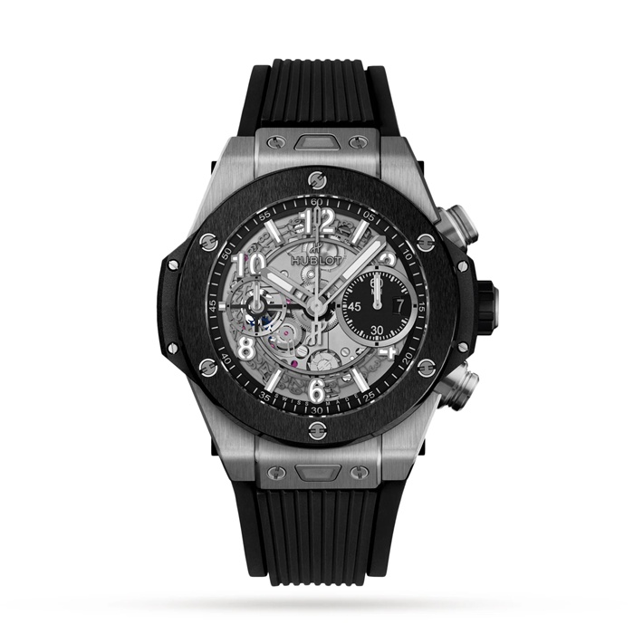 Hublot Big Bang Unico Titanium Ceramic 42mm Zegarek męski 441.NM.1171.RX