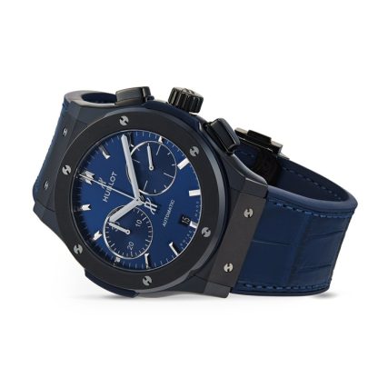 Hublot Classic Fusion Ceramic Blue Chronograph 45mm 521.CM.7170.LR - obrazek 2