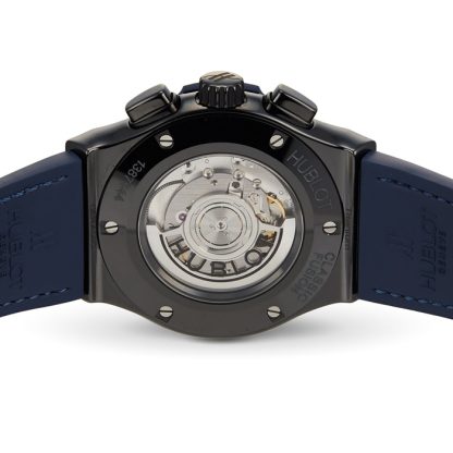 Hublot Classic Fusion Ceramic Blue Chronograph 45mm 521.CM.7170.LR - obrazek 4