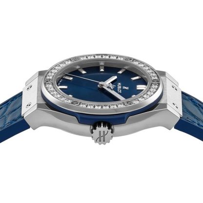 Hublot Classic Fusion Diamond 33mm Zegarek damski 581.NX.7170.LR.1104 - obrazek 3