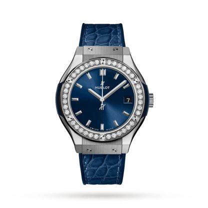 Hublot Classic Fusion Diamond 33mm Zegarek damski 581.NX.7170.LR.1104
