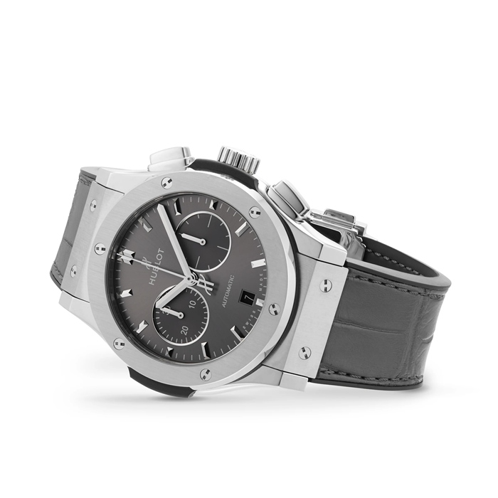 Hublot Classic Fusion Racing Grey Chronograph Titanium 42mm 541.NX.7070.LR - obrazek 3