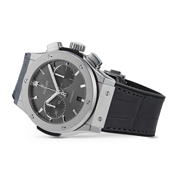 Hublot Classic Fusion Racing Grey Chronograph Titanium 45mm 521.NX.7071.LR - obrazek 2