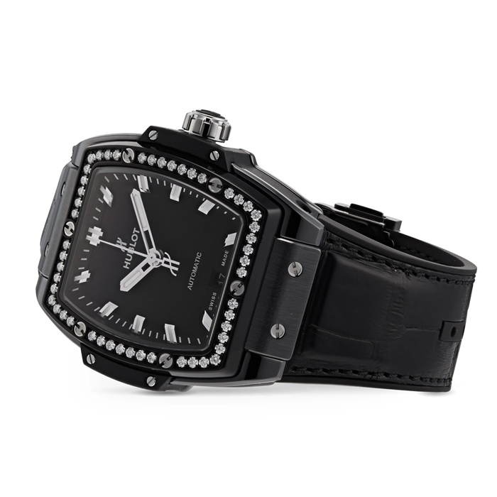 Hublot Spirit Of Big Bang Black Magic Diamonds 39mm 665.CX.1170.LR.1204 - obrazek 2