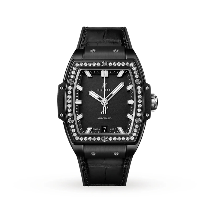 Hublot Spirit Of Big Bang Black Magic Diamonds 39mm 665.CX.1170.LR.1204