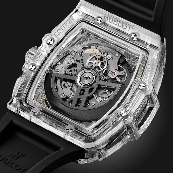 Hublot Spirit Of Big Bang Magic Sapphire 42mm Zegarki męskie 642.JX.0170.RX - obrazek 4
