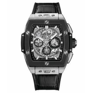 Hublot Spirit Of Big Bang Titanium & Ceramic 42mm Zegarek męski 642.NM.0170.LR