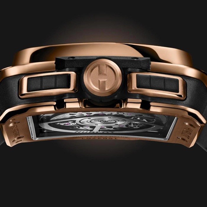 Hublot Square Bang Unico King Gold 42mm Zegarek męski 821.OX.0180.RX - obrazek 4