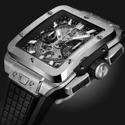 Hublot Square Bang Unico Titanitum 42mm Zegarek męski 821.NX.0170.RX - obrazek 3