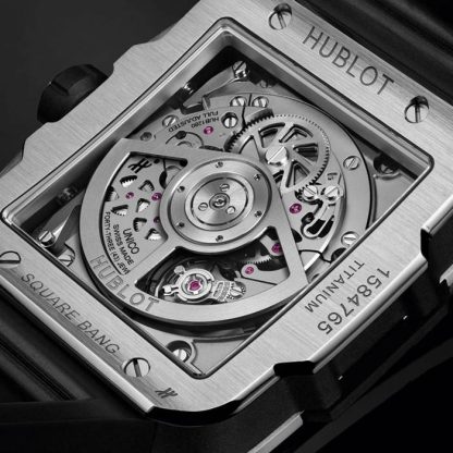 Hublot Square Bang Unico Titanitum 42mm Zegarek męski 821.NX.0170.RX - obrazek 4