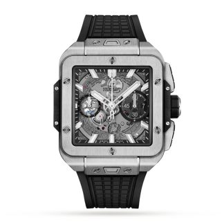 Hublot Square Bang Unico Titanitum 42mm Zegarek męski 821.NX.0170.RX