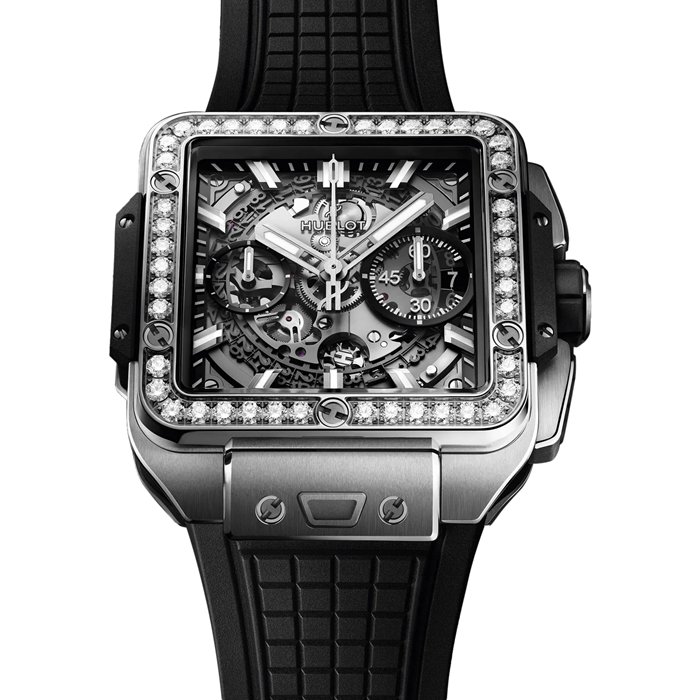 Hublot Square Bang Unico Titanium Diamonds 42mm 821.NX.0170.RX.1204 - obrazek 2