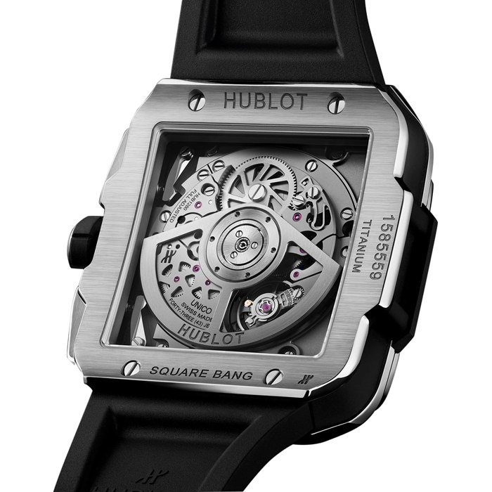 Hublot Square Bang Unico Titanium Diamonds 42mm 821.NX.0170.RX.1204 - obrazek 4