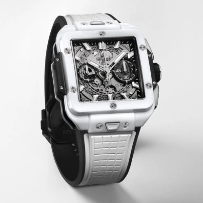 Hublot Square Bang Unico White Ceramic 42mm 821.HX.0170.RX - obrazek 2