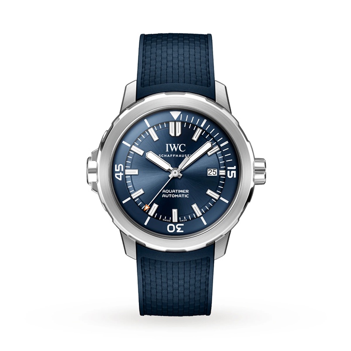 IWC Aquatimer Automatic 42mm Zegarek Męski Niebieski IW328801